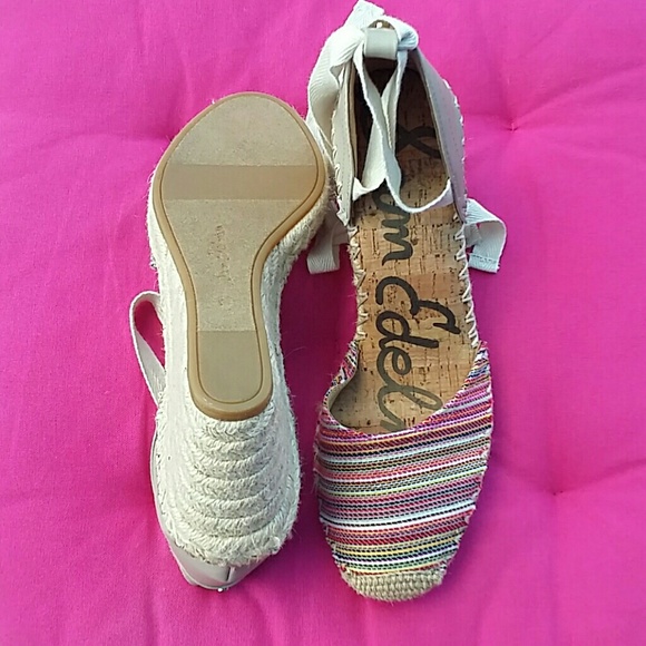 Sam Edelman Mexico Fiesta Espadrilles Wedges - Picture 8 of 8